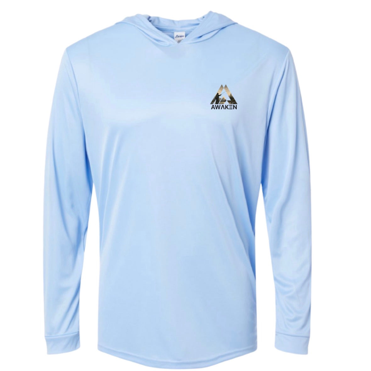 Youth Waypoint hooded long sleeve Performance