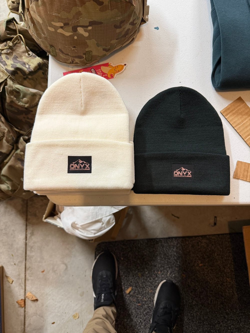 Custom branded beanies