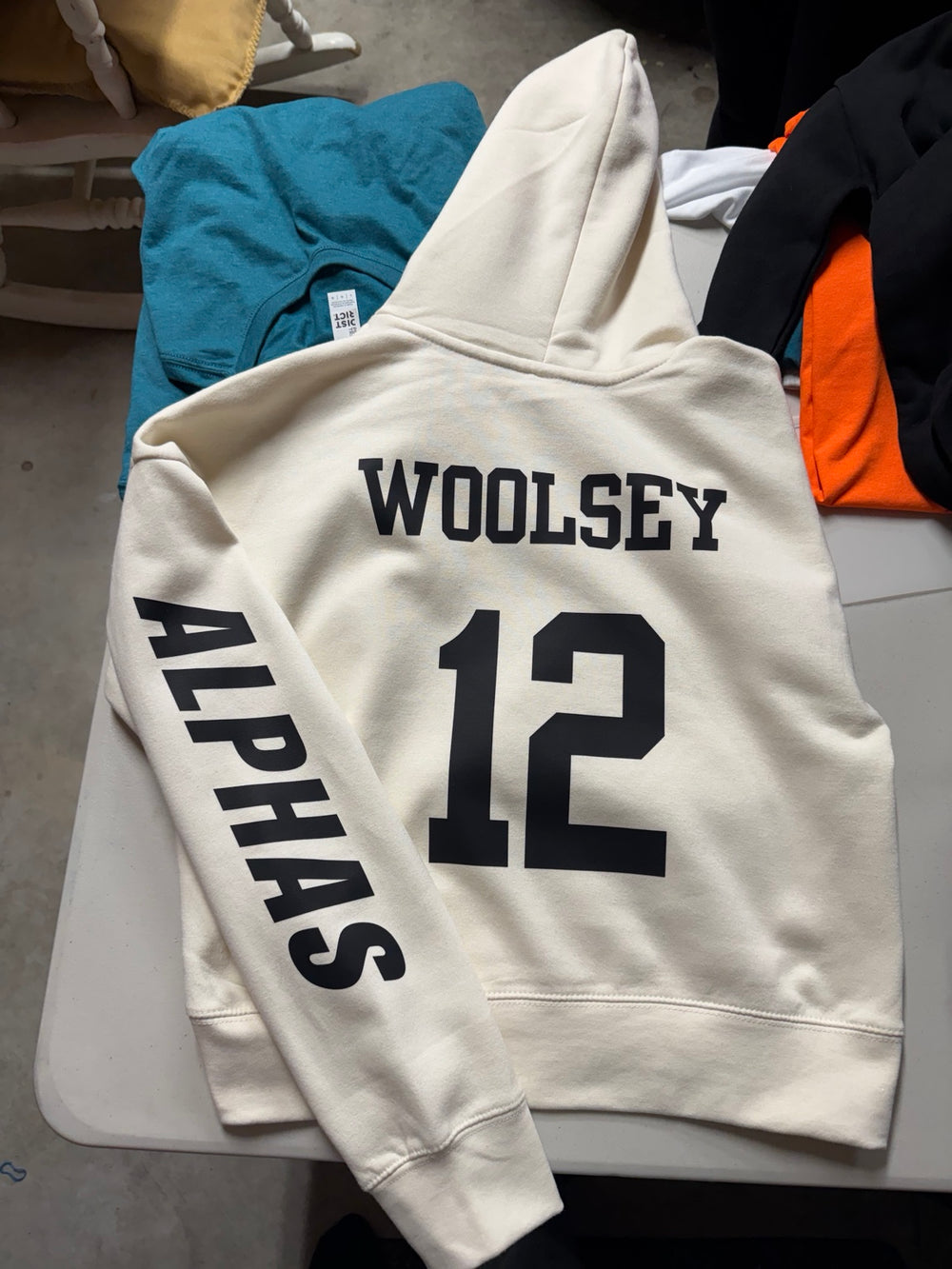 Personalized Alphas hoodie